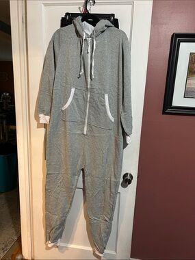 Gray jumpsuit